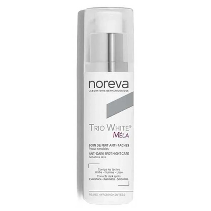 Noreva Trio White Méla Nachtcrème tegen pigmentvlekken 50 ml
