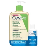 CeraVe Moisturizing Foaming Cleansing Oil 236 ml + Free Mini Moisturizing Lotion 20 ml