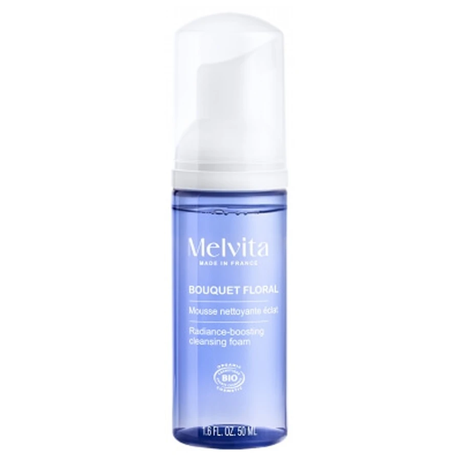 Melvita Bouquet Floral Spumă de curățare bio pentru strălucire 50 ml