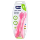 Chicco Softly Spoon 2 Cuillères Souples 6 Mois et +