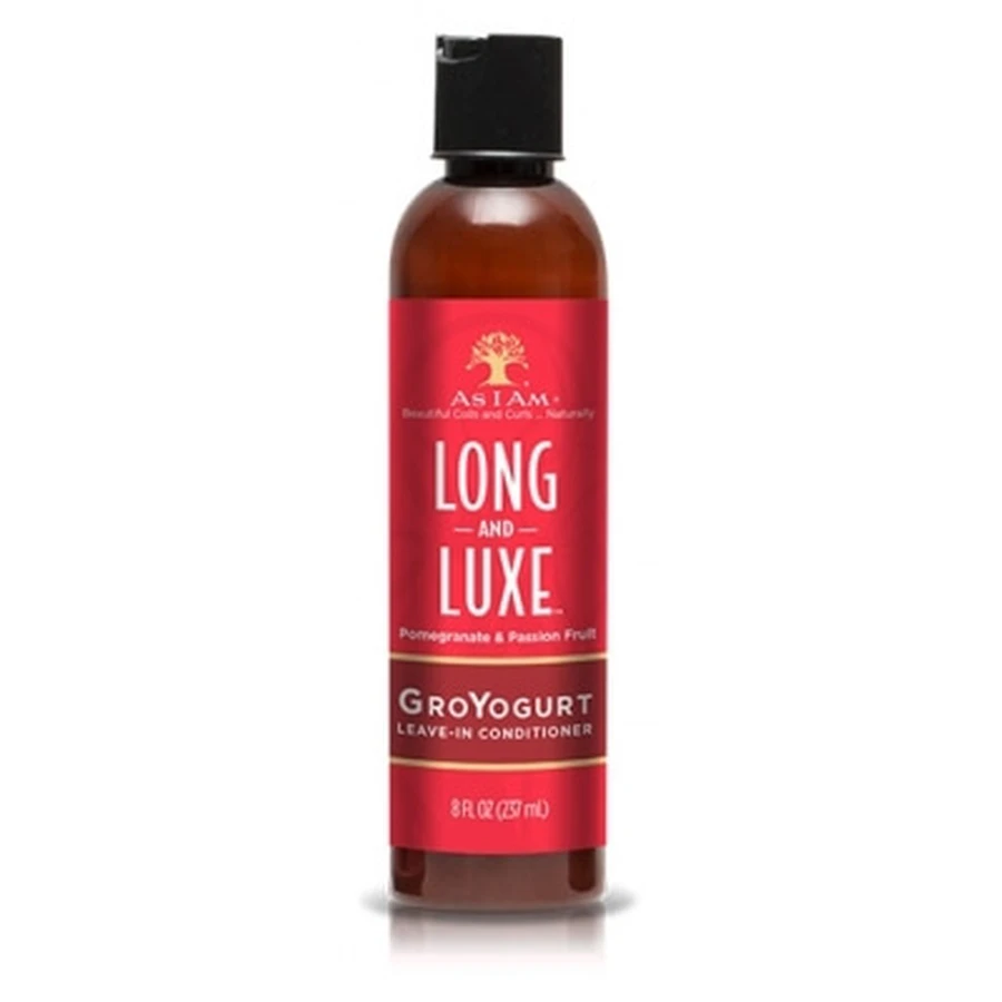 Balsam fără clătire „As I Am” GroYogurt Long & Luxe