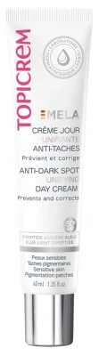 Topicrem MELA Dagcrème tegen pigmentvlekken en voor een egale teint SPF50+ 40 ml