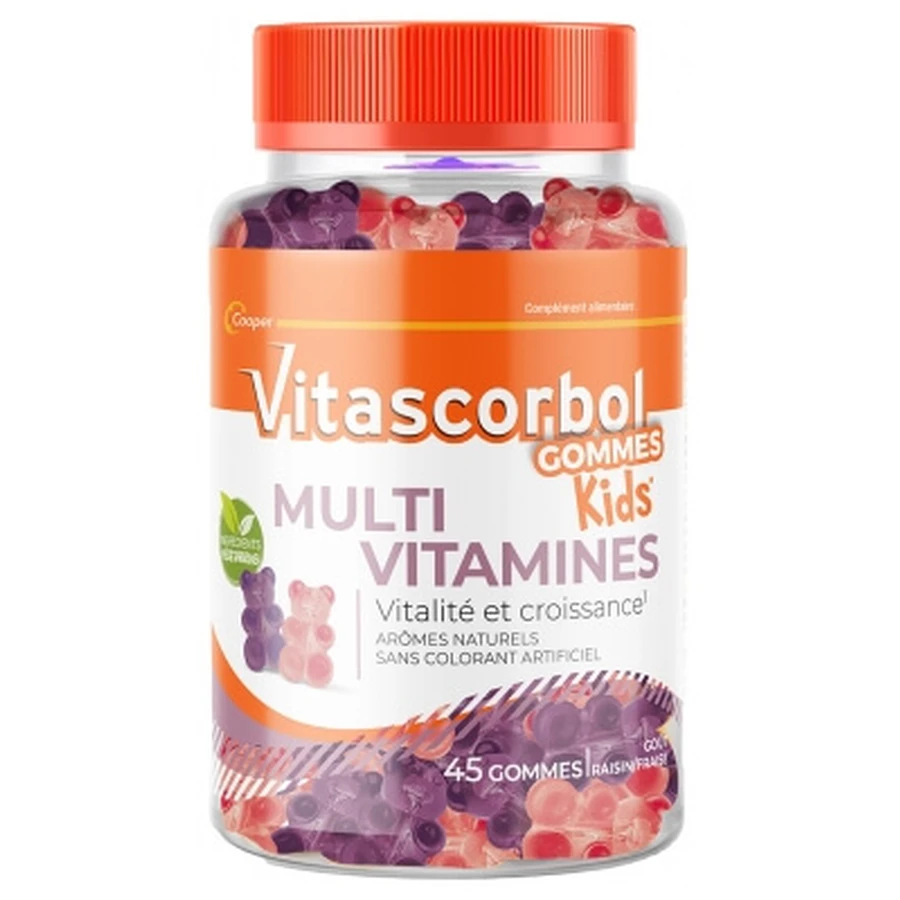 Vitascorbol Kids Multivitamine, 45 Gummibärchen