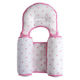 Pink Stars anti-plagiocephaly cushion positioner, SeviBebe