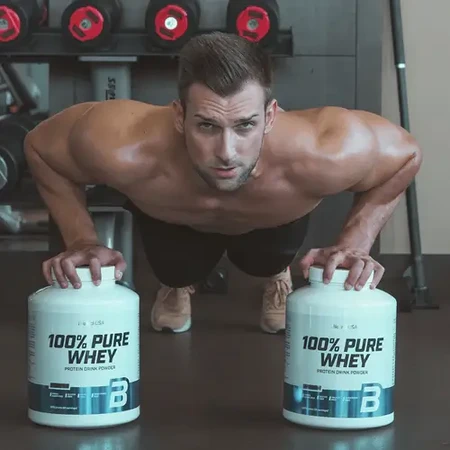 100% Pure Whey BioTech USA, Cookies&Cream, 2270 g