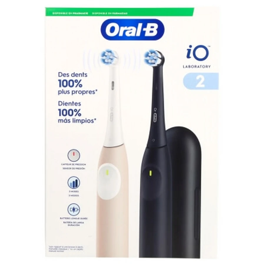 Oral-B IO Laboratory – zestaw 2 szczoteczek elektrycznych z akumulatorem + akcesoria: ceny i cechy