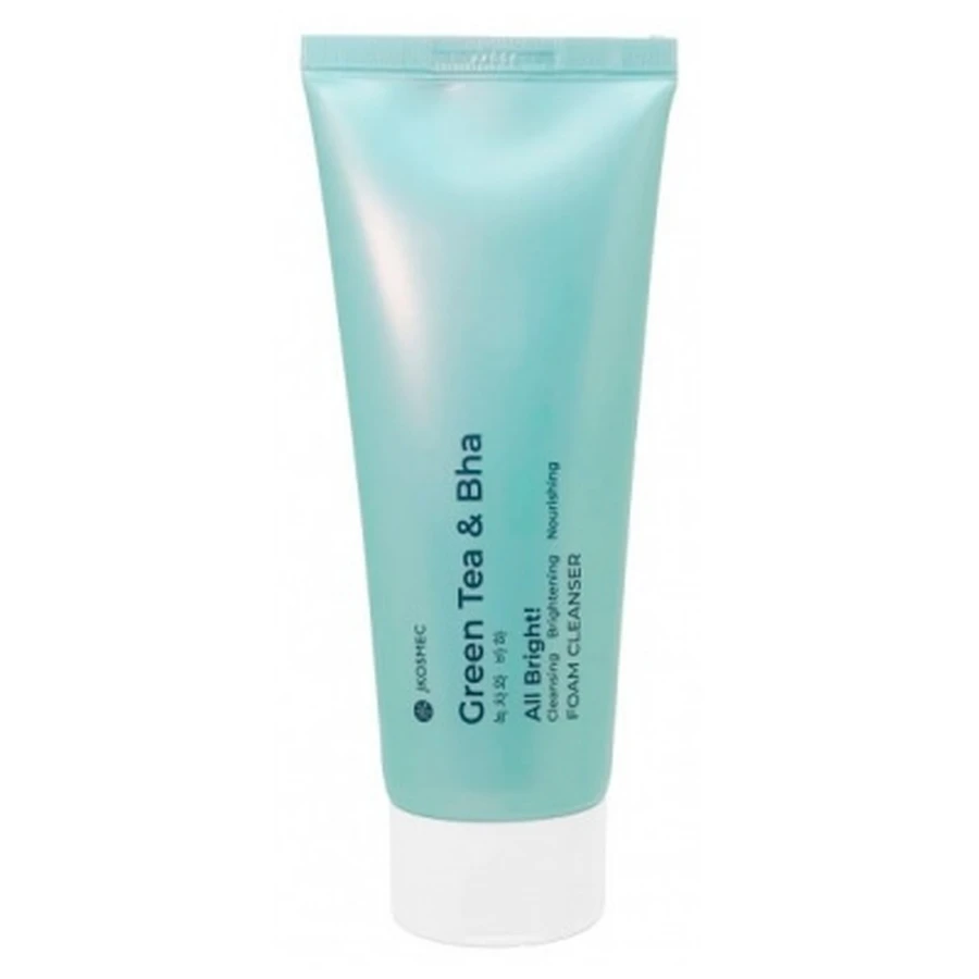 Jkosmec All Bright Spumă de curățare cu ceai verde și BHA 180 ml