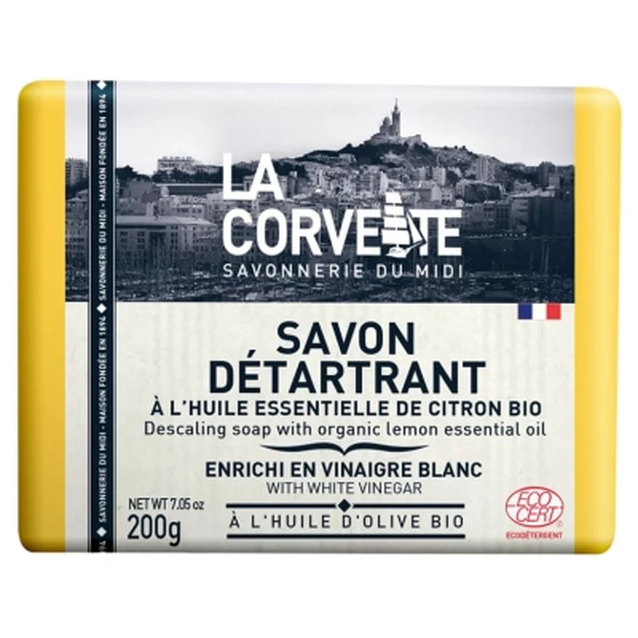 Sapone anticalcare biologico La Corvette, 200 g