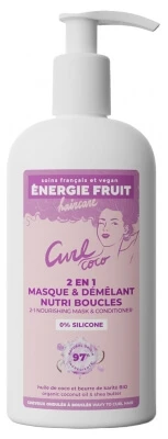 Energie Fruit 2-in-1 Voedend Ontklittend Masker met kokosolie en sheaboter, 300 ml