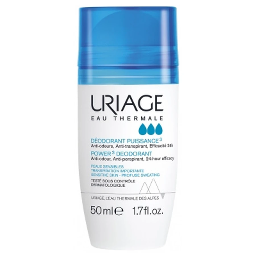 Desodorante Uriage Power 3, 50 ml