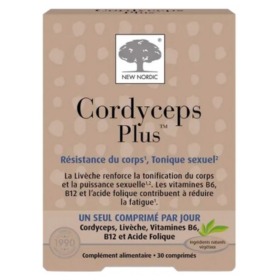 New Nordic Cordyceps Plus 30 tabletten
