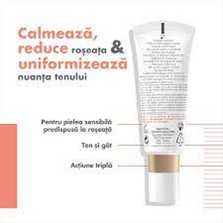 Avene Anti-rosacea Kleurcrème SPF 30, 40 ml, Avene