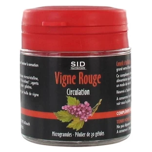 S.I.D Nutrition Circulation Rode Druif 30 capsules