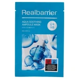 Mascarilla en láminas con ampolla calmante Real Barrier Aqua, 28 ml