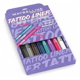 Maybelline New York Tattoo Liner EyeLiner Set de 8 creioane gel care pot fi ascuțite