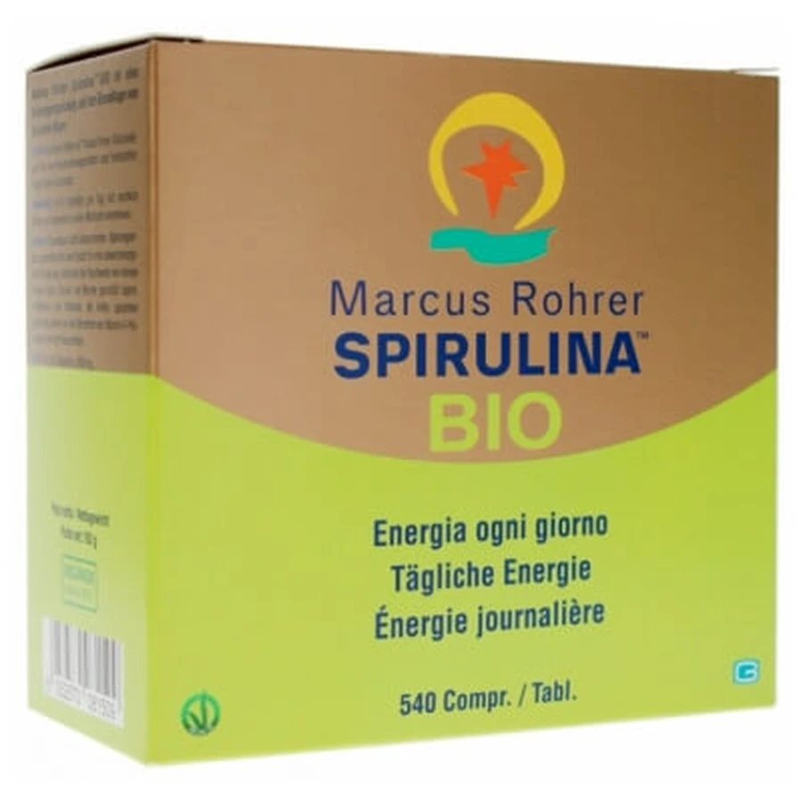 Marcus Rohrer Bio-Spirulina, 540 Tabletten