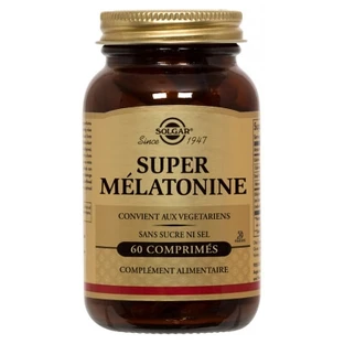 Solgar Super Melatonina, 60 comprimidos