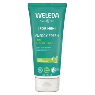 Weleda Men's Energy Fresh 3-in-1 douchegel, 200 ml