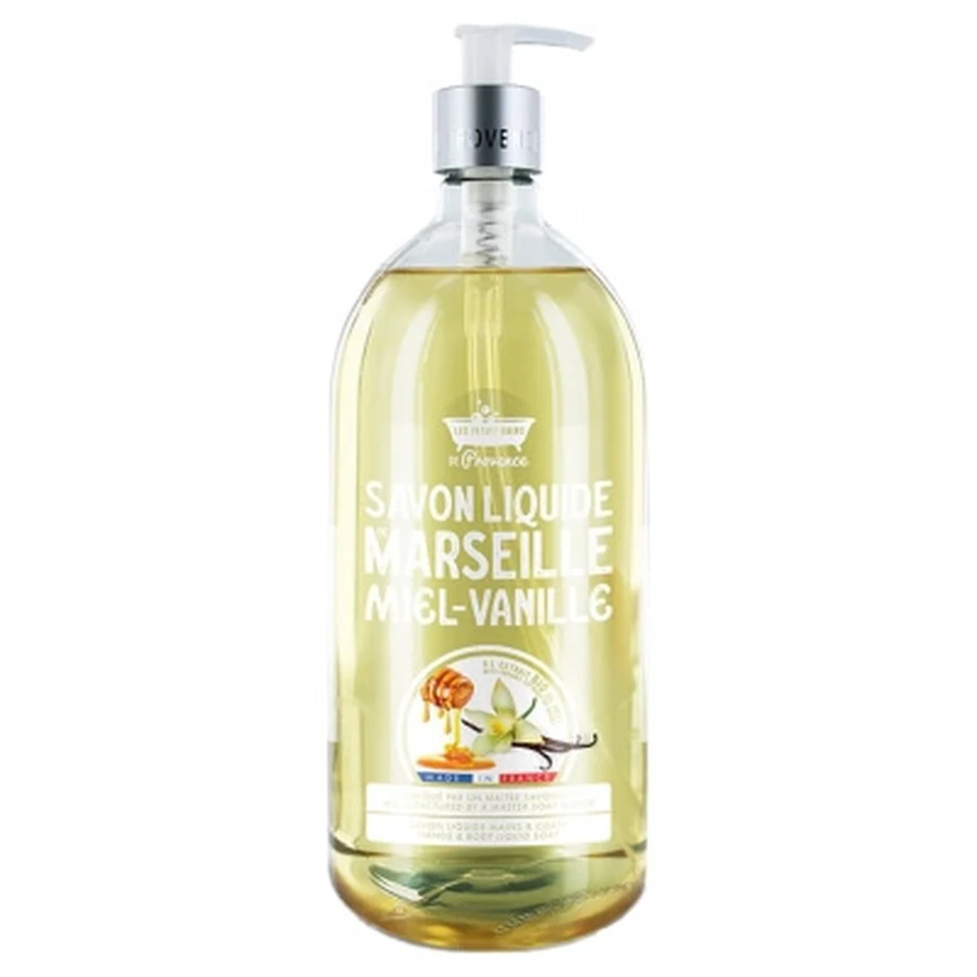 Les Petits Bains de Provence Marseille-Seife, Honig-Vanille, 1 l