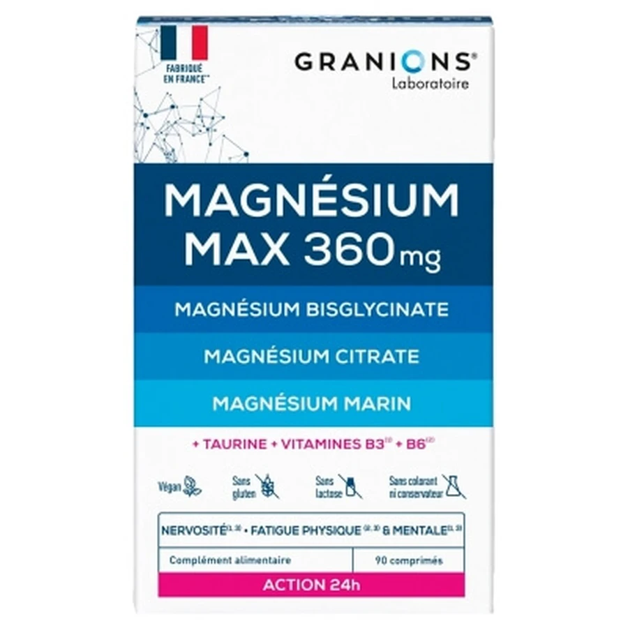 Granions Magnesium Max 360 mg, 90 tabletten