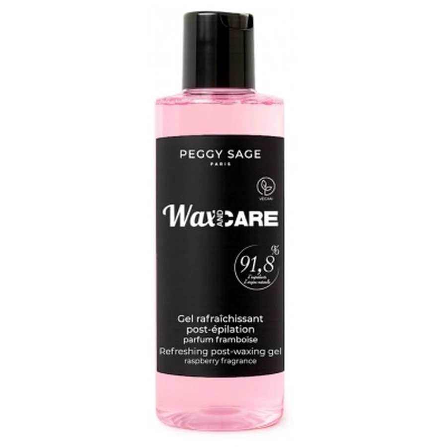 Gel refrescante y de cuidado para después de la depilación con cera de Peggy Sage, 250 ml