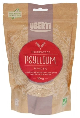 Uberti Biologische blonde psylliumschil 300 g