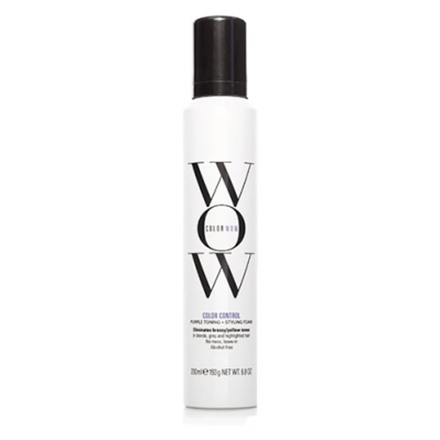 Color Wow Color Control Styling Mousse for Blonde Hair, 200 ml