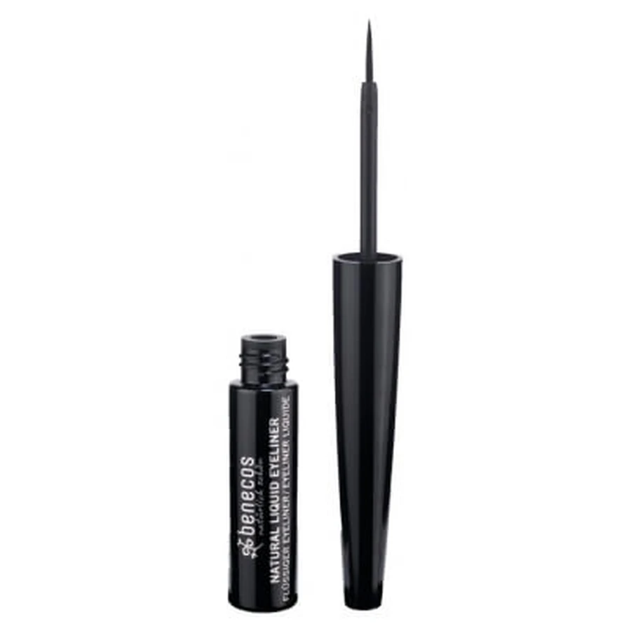 Benecos Eyeliner lichid negru 3 ml