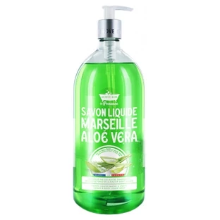 Mydło „Les Petits Bains de Provence Marseille” z aloesem, 1 l