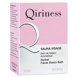Qiriness Sauna Visage Bain de Vapeur Aromatique 10 Galets x 8 g