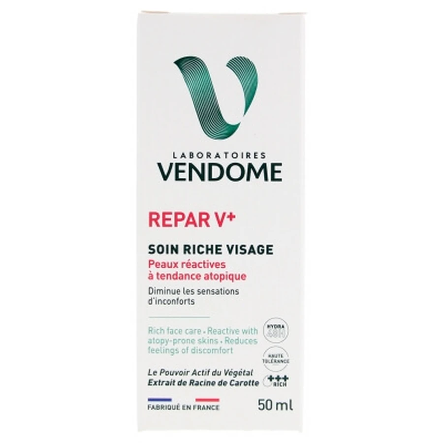 Laboratoires Vendôme Repar V+ Reichhaltige Gesichtsbehandlung 50 ml