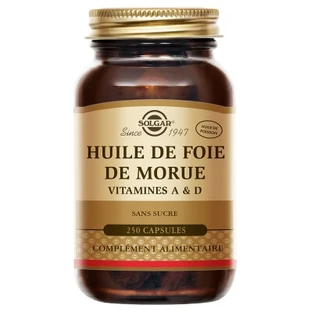 Solgar Levertraan, 250 capsules