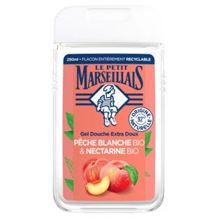 Le Petit Marseillais Extra Gentle Shower Gel with Organic White Peach and Nectarine, 250 ml