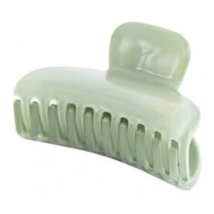 Bachca Opaline Water Green Crocodile Clip, Small Size