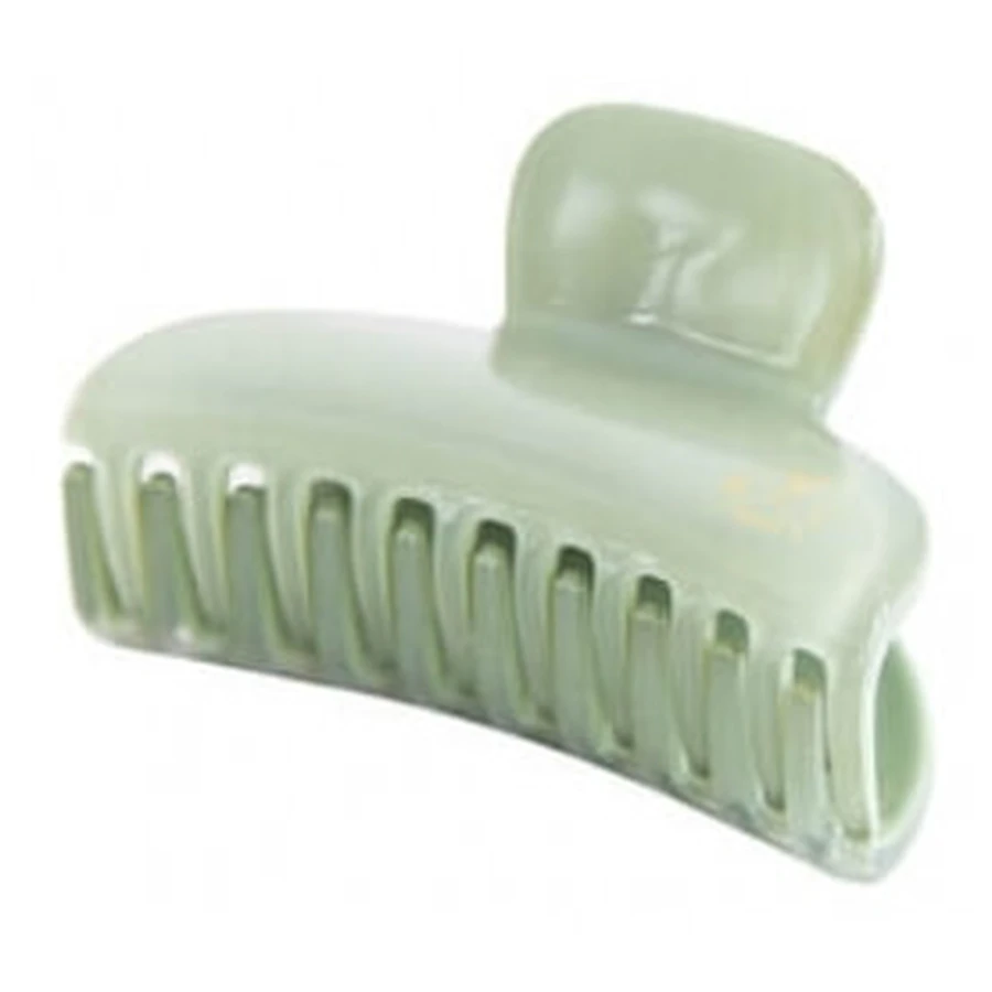 Bachca Opaline Water Green Crocodile Clip, Small Size