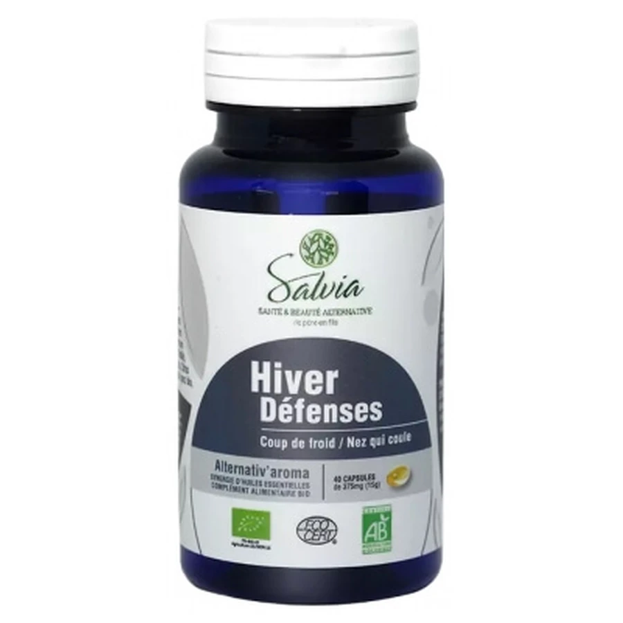 Salvia Nutrition Alternativ'Aroma Winter Immune Support Biologisch 40 capsules