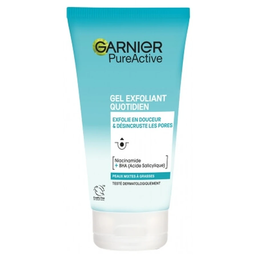 Garnier PureActive Dagelijkse Exfoliërende Gel 150 ml