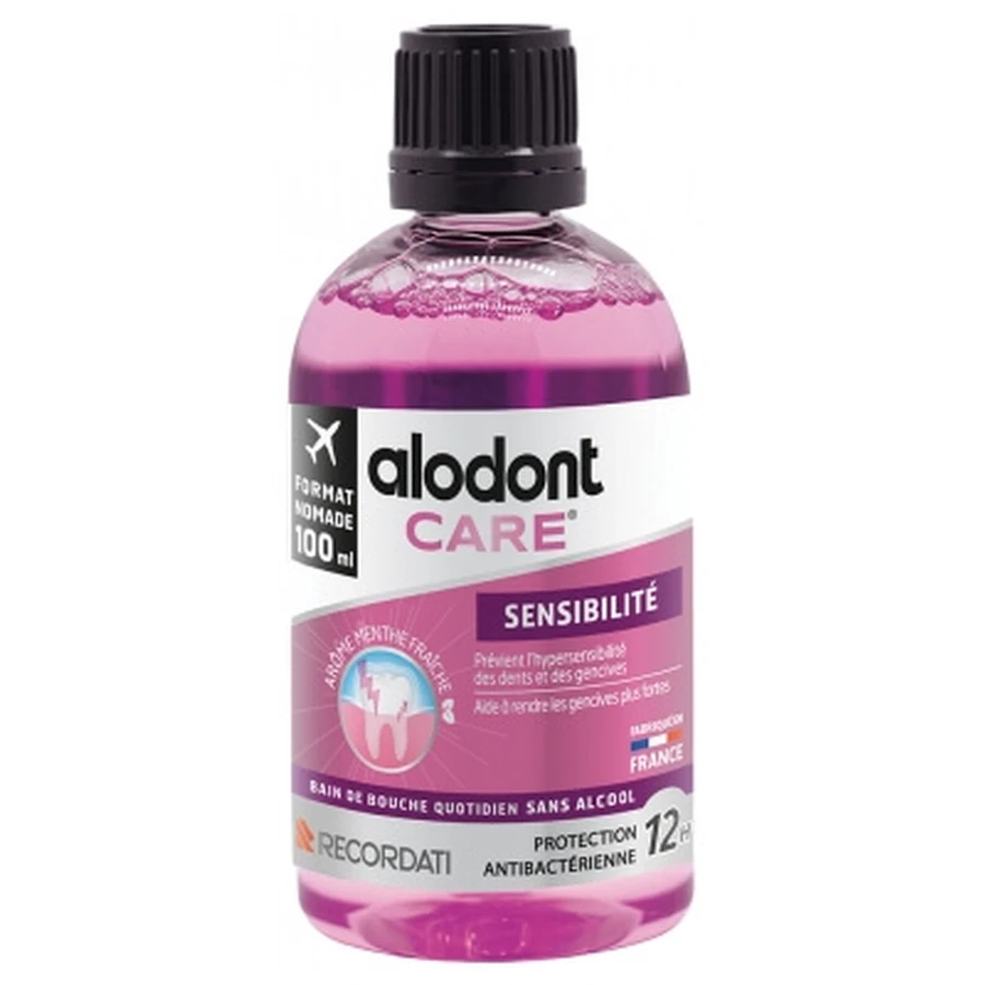 Alodont Care Apă de gură pentru uz zilnic, pentru dinți sensibili, 100 ml