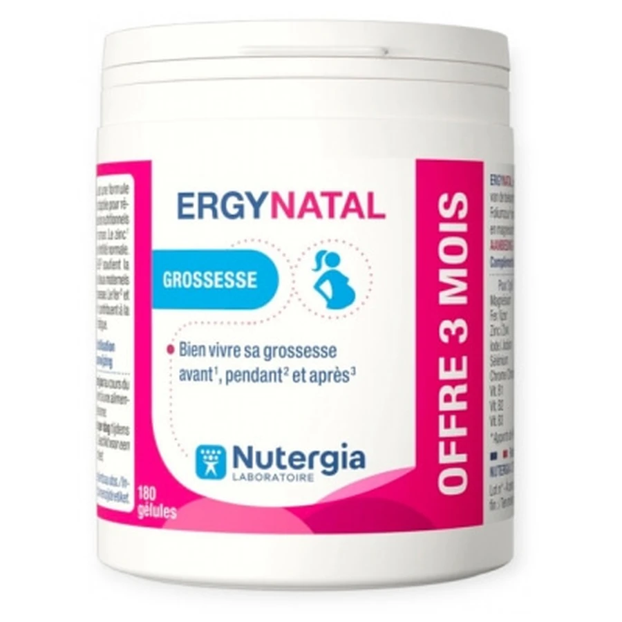 Nutergia Ergynatal 180 capsules