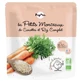Popote Les Petits Morceaux: zanahorias y arroz integral, ecológicos, para bebés a partir de los 8-10 meses, 190 g