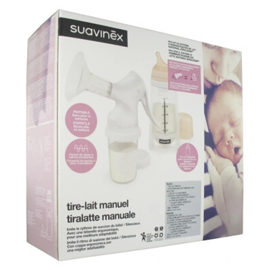 Extractor de leche manual Suavinex