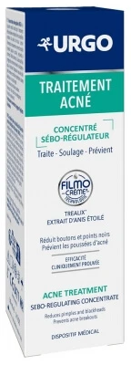 Urgo Acnebehandeling: Talgregulerend concentraat, 30 ml