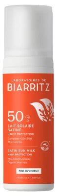 Laboratoires de Biarritz Satin Zonnebrandcrème SPF 50, 100 ml