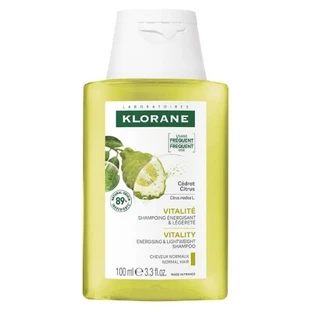 Klorane Lightness – do włosów normalnych i przetłuszczających się: Szampon z cytryną, 100 ml
