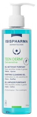 Isispharma Teen Derm Sensitive Zuiverende Reinigingsgel 250 ml