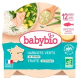 Babybio Stoofpotje met sperziebonen en forel, vanaf 12 maanden, biologisch, 230 g