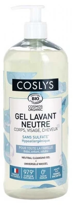 Coslys Biologische Milde Reinigingsgel, 1 L