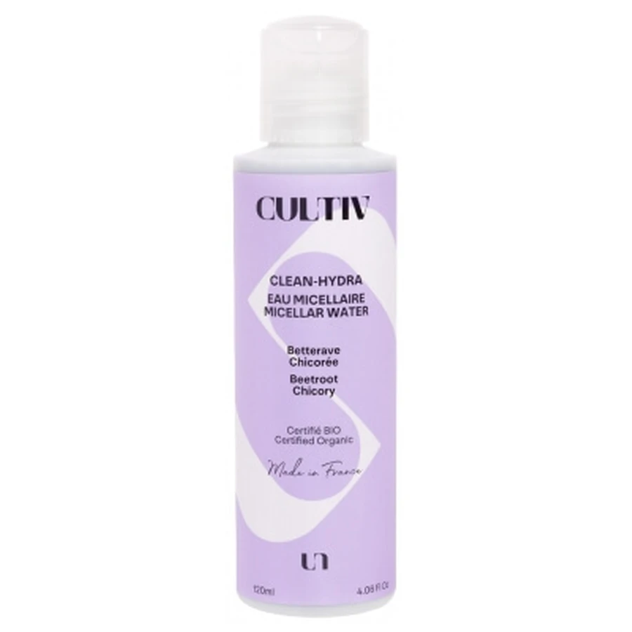 Agua micelar orgánica Clean-Hydra de Cultiv, 120 ml
