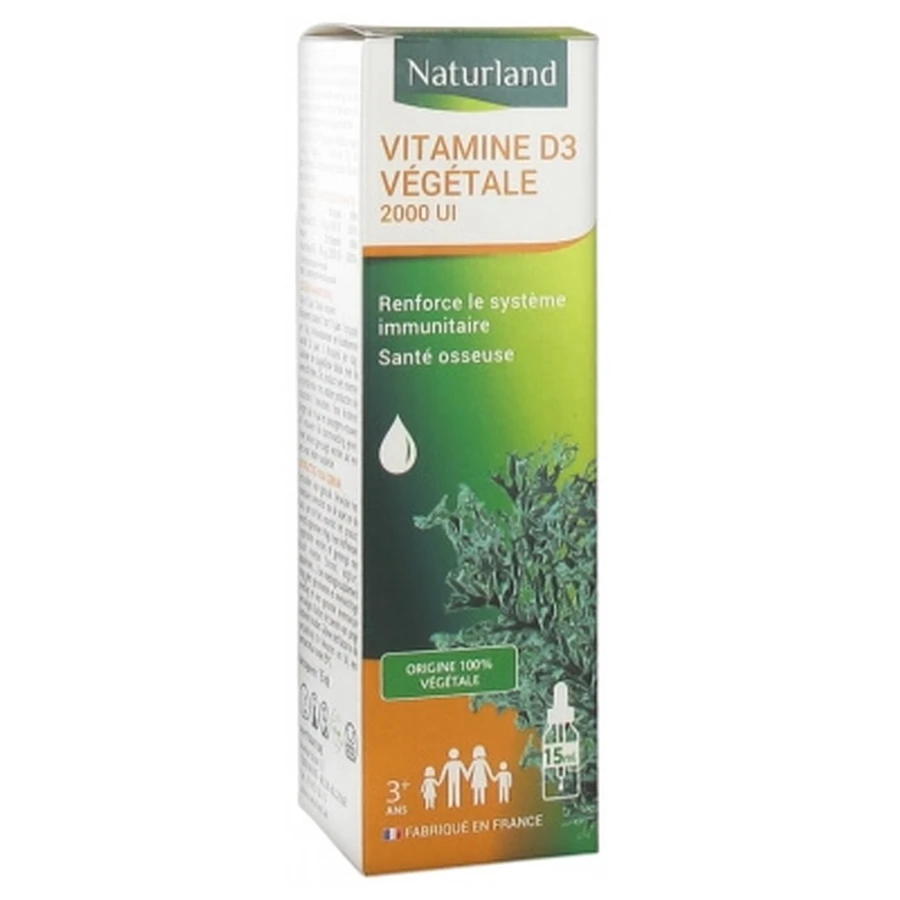 Naturland pflanzliches Vitamin D3 15 ml