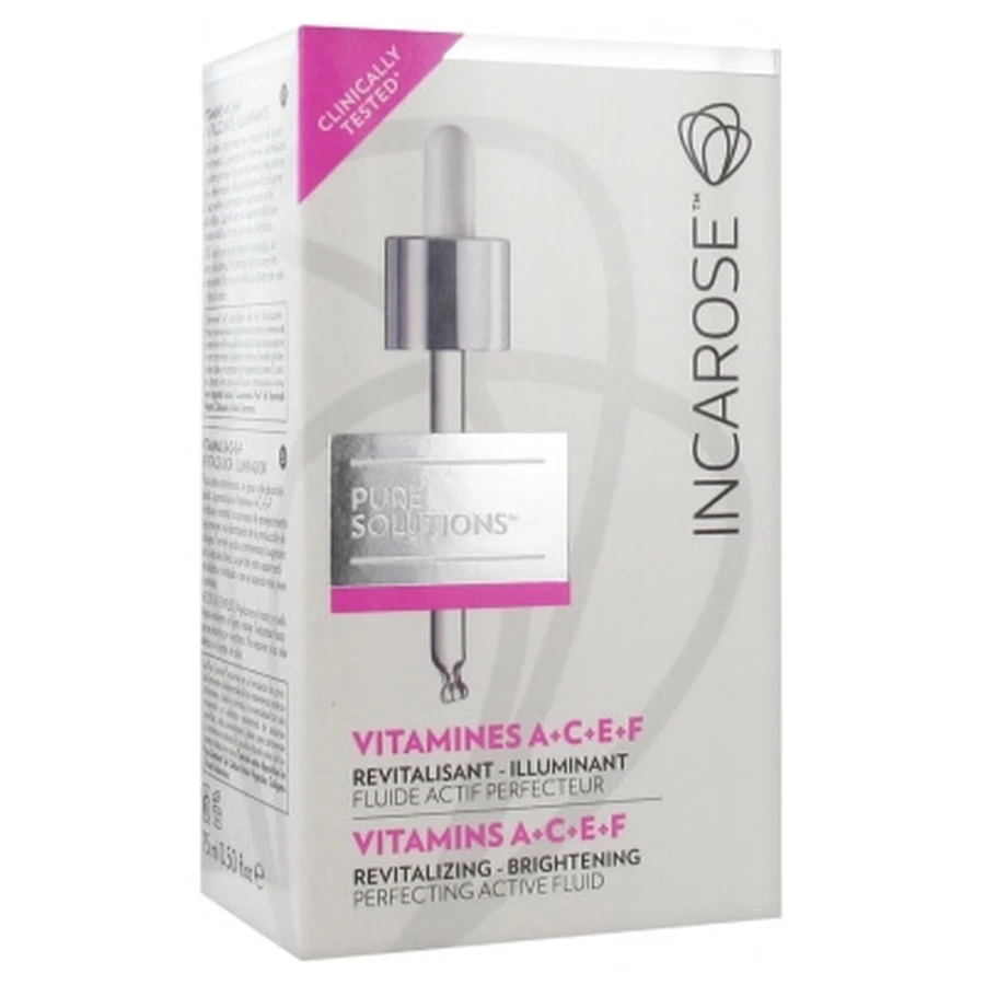 Incarose Pure Solutions – witaminy A, C, E i F, 15 ml: ceny i cechy
